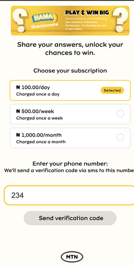 NG Hama Questionaire Evina 2ClickFlow MTN , Wifi Nigeria 1